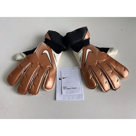 Nike Vapor Grip 3 Adult Goalkeeper Gloves Soccer ACC Copper DV3097-810 Size 7 - Picture 1 of 15